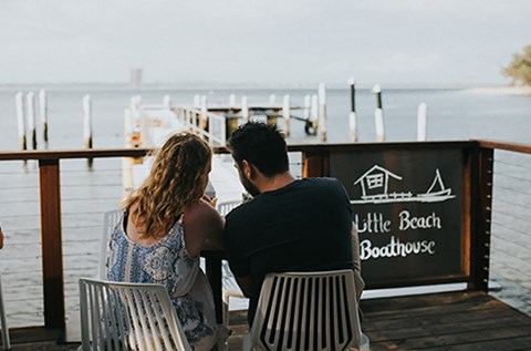 little beach boathouse restaurant nelson bay 