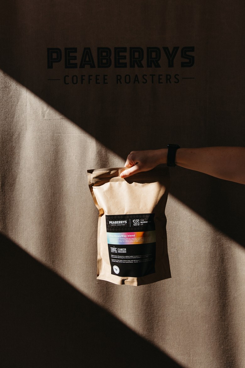 the newyway blend marketing gp trog cancer research peaberrys coffee roasters newcastle nsw