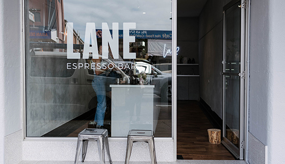 lane espresso bar cafe on brunker road adamstown newcastle