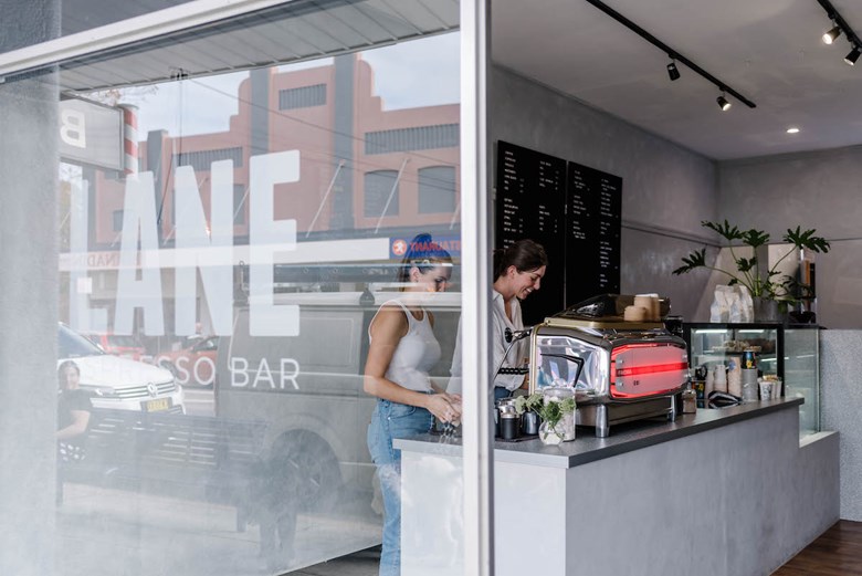 lane espresso bar cafe on brunker road adamstown newcastle
