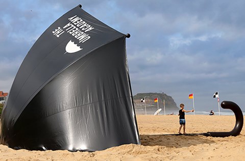 netflix umbrella academy merewether beach newcastle