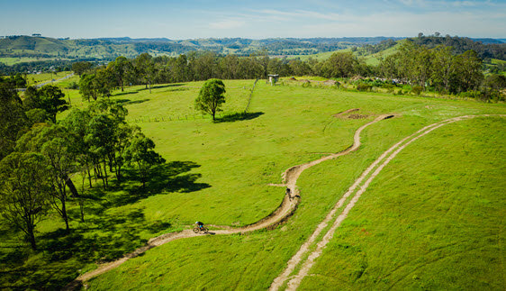 dungog commons mountain biking trail