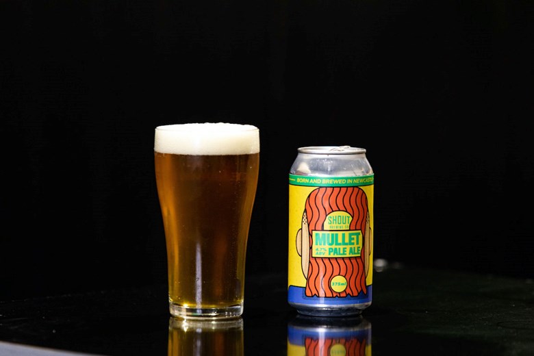 shout brewing co mullet pale ale cans newcastle brewery