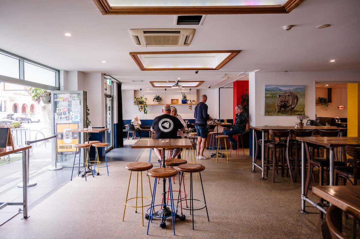 the happy wombat restaurant cafe bar hunter st newcastle native inspired menu