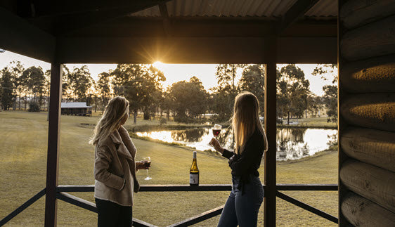 palmers lane estate accommodation hunter valley