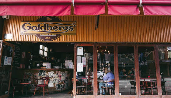 goldbergs coffee house cafe darby st newcastle