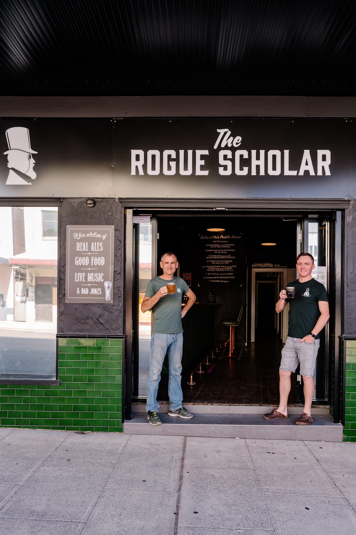 the rogue scholar beer brewing bar pub newcastle west