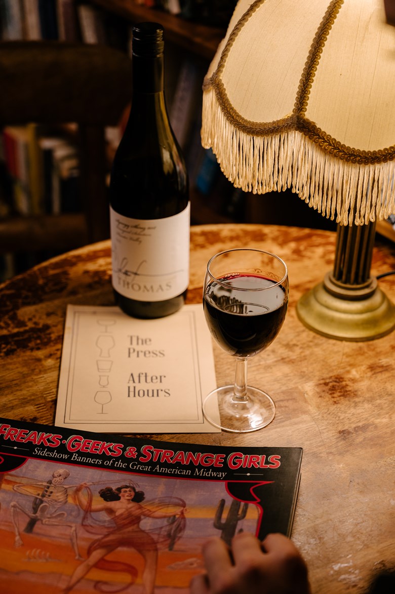 the press book house wine nights newcastle nsw