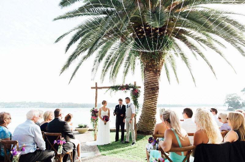 Outdoor wedding ceremony locations in Newcastle, NSW | HUNTERhunter