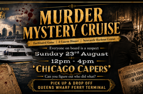 Murder Mystery Cruise 3 Course Dinner Newcastle Harbour