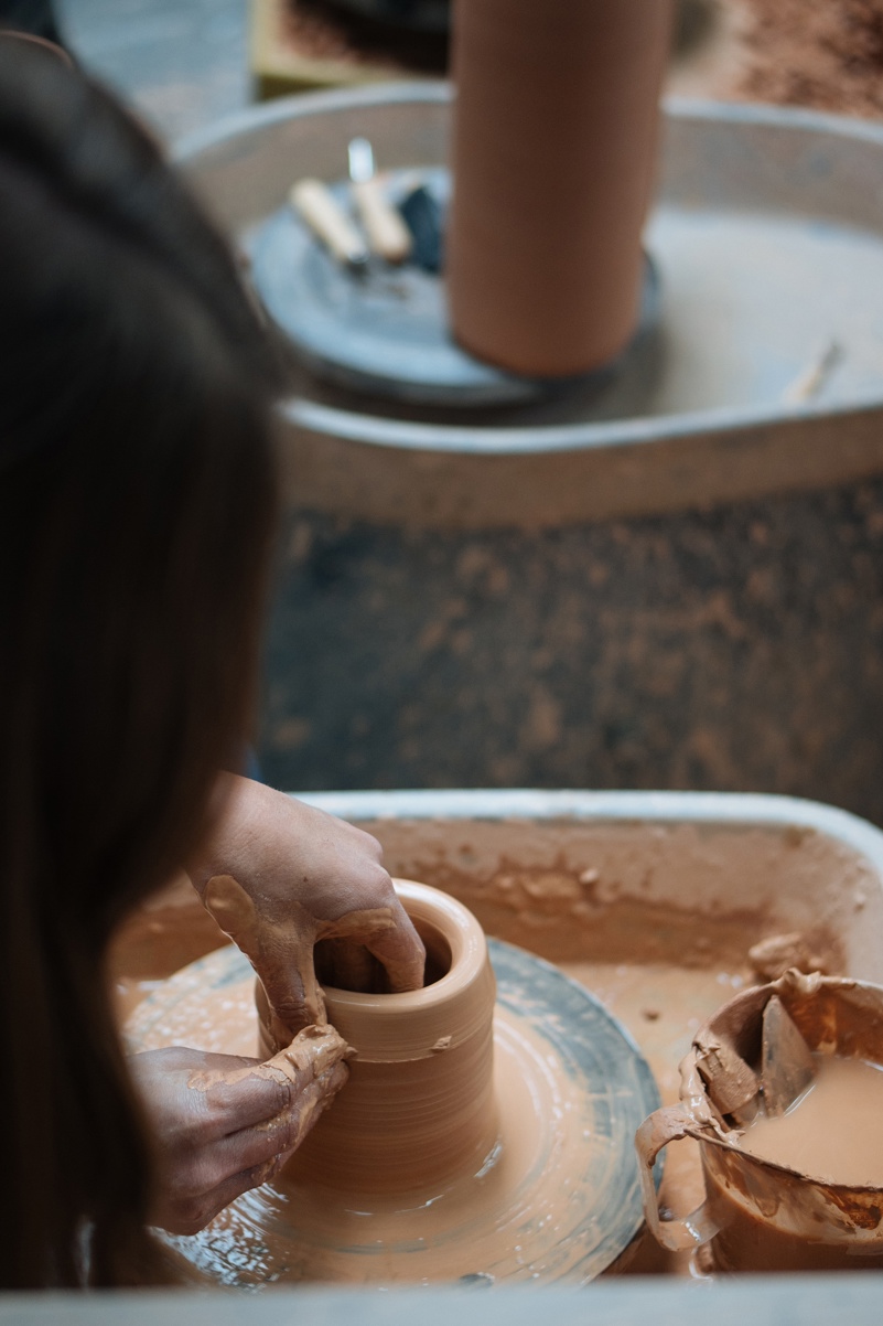 meet jacquie garcia leiluca ceramics olive tree market civic park newcastle nsw