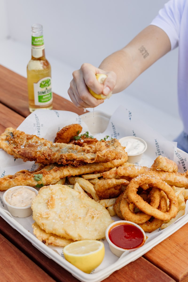 the swordfish co fish n chips budgewoi central coast nsw