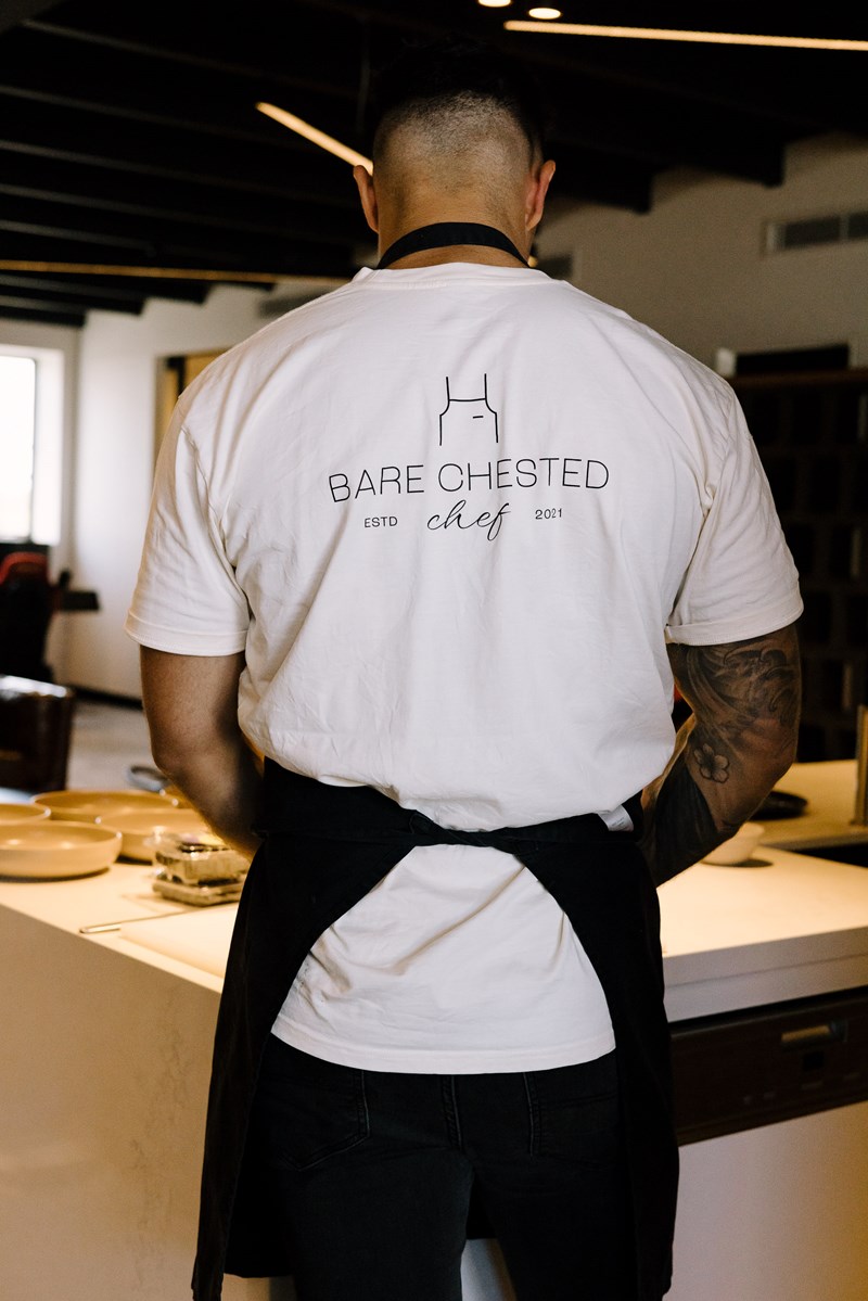 the bare chested chef premium catering newcastle nsw