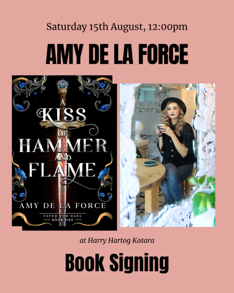 A Kiss of Hammer and Flame Book Signing
