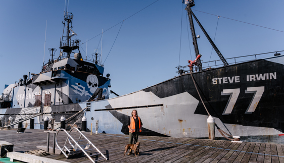 sea shepherd my steve irwin ship 4 good newcastle nsw