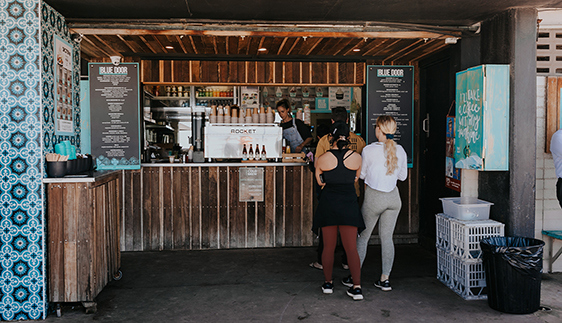 blue door kiosk merewether newcastle nsw