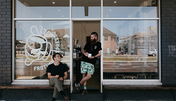 frothers espresso glebe road merewether newcastle nsw