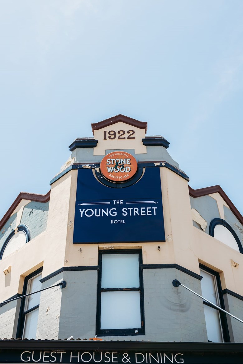 the young street hotel carrington hotel newcastle