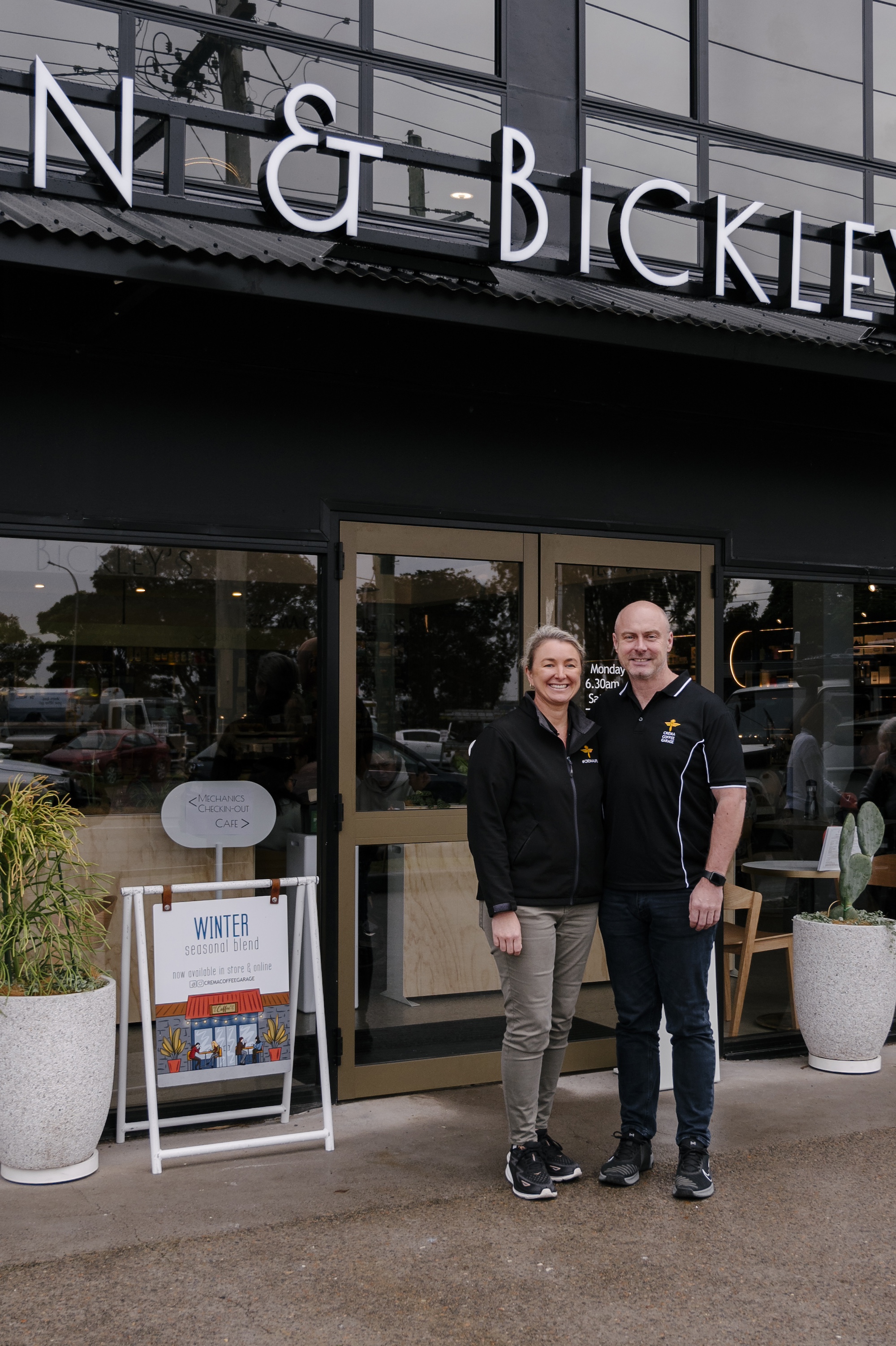 finn and bickleys crema coffee garage broadmeadow newcastle nsw