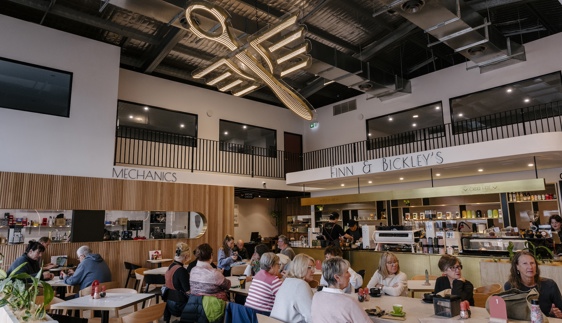 finn and bickleys crema coffee garage broadmeadow newcastle nsw