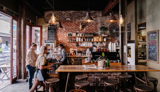 one penny black cafe hunter st newcastle nsw