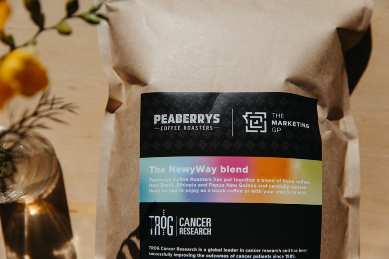 the newyway blend marketing gp trog cancer research peaberrys coffee roasters newcastle nsw