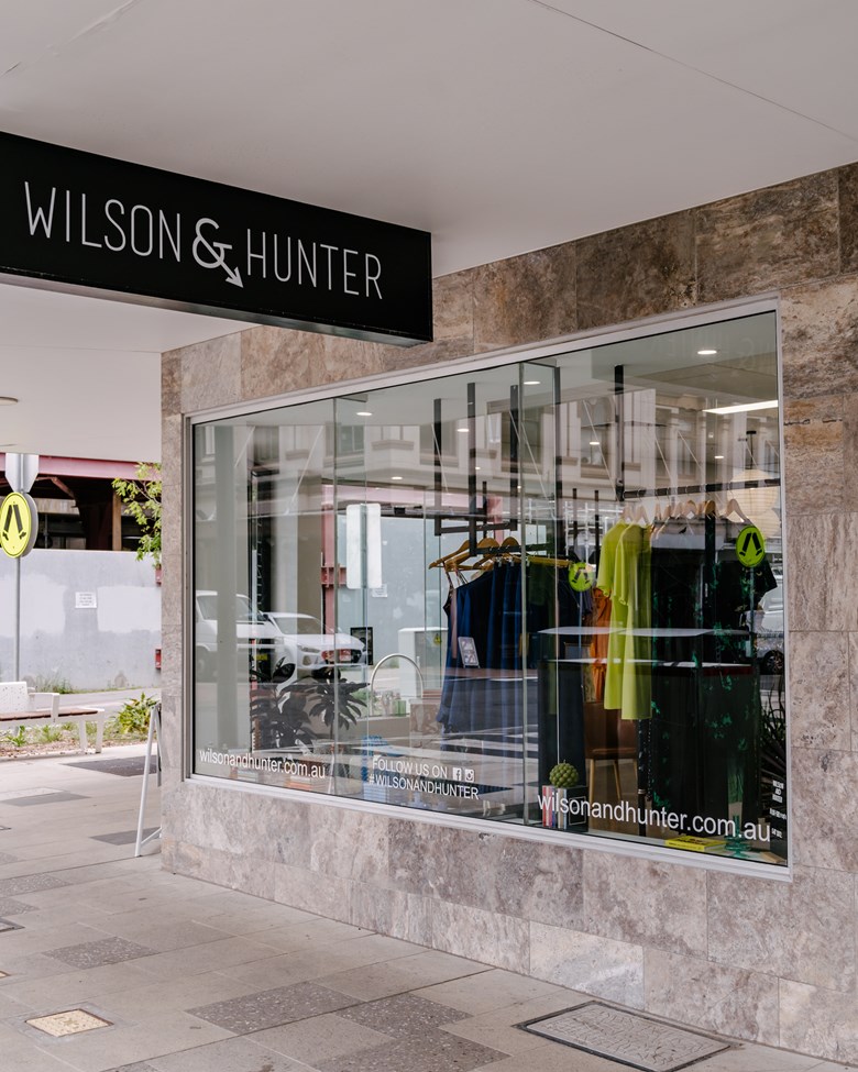 wilson and hunter boutique shopping retail store newcastle nsw