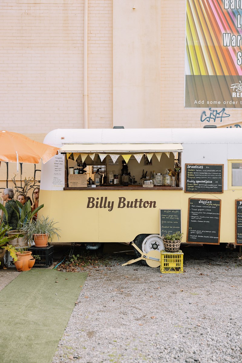 billy button vintage coffee caravan islington newcastle nsw