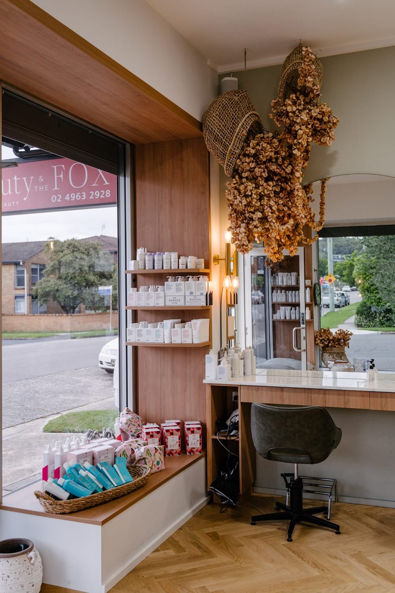 beauty and the fox hair and beauty salon merewether newcastle nsw