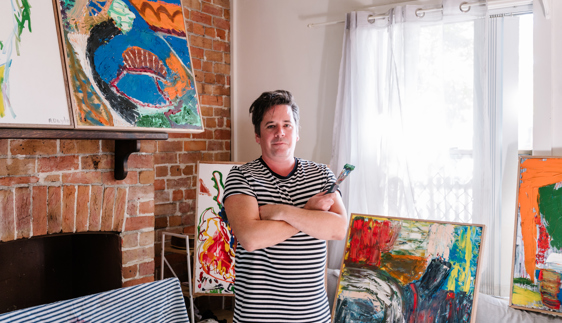 hugh doyle art exhibition the owens collective newcastle nsw