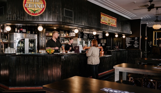 the grand hotel public bar renovation newcastle nsw