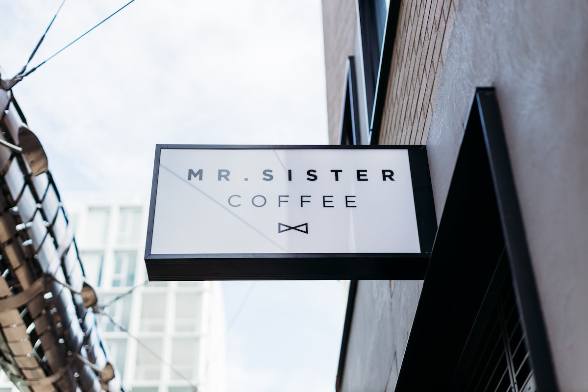 mr sister coffee cafe east end village newcastle
