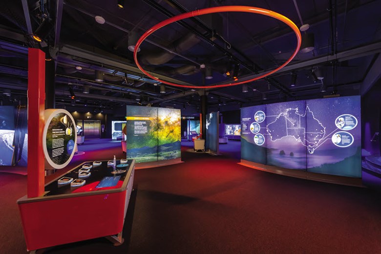 Newcastle Museum Australia in Space exhibition