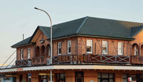 the greenroof hotel tudor st hamilton newcastle nsw