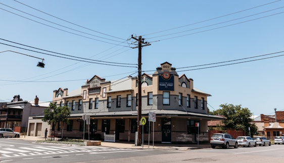 the young street hotel carrington hotel newcastle