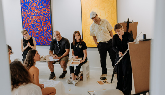 leda gallery modern contemporary art gallery newcastle west nsw