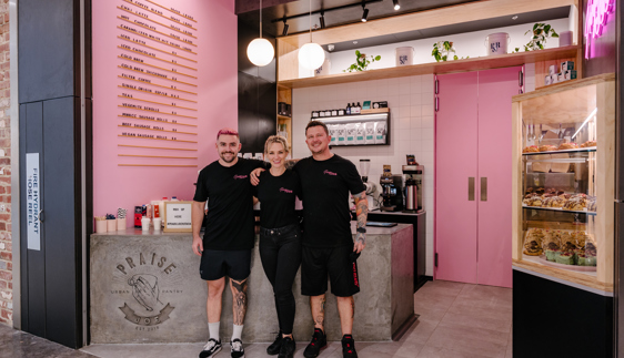 praise joe urban pantry cafe westfield kotara newcastle nsw