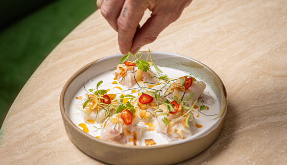 robbie oijvall light years asian diner kingfish ceviche newcastle nsw
