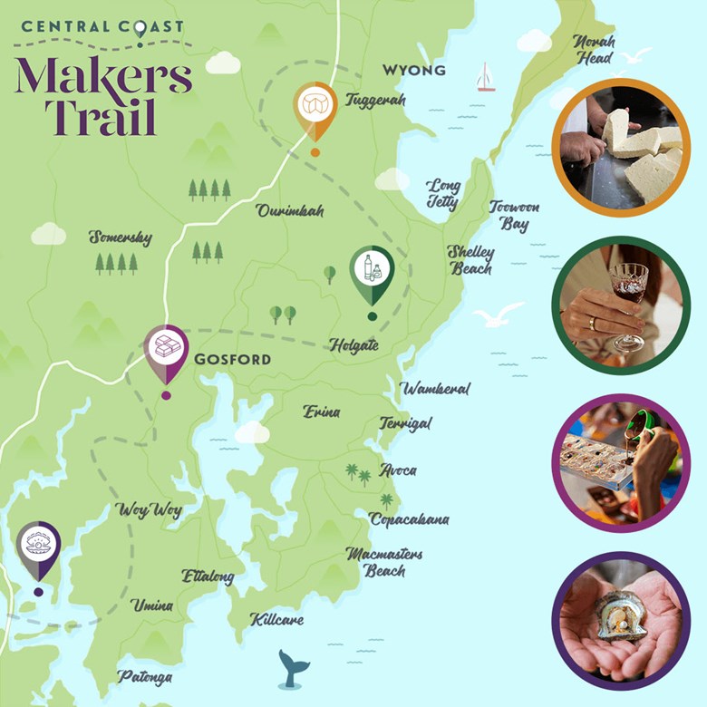 central coast makers trail