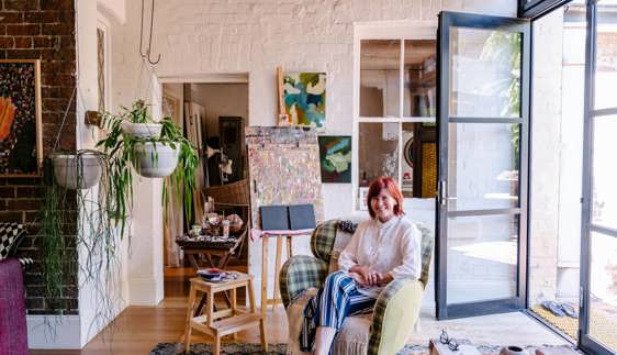 house proud artist sue atkinson cooks hill residence newcastle
