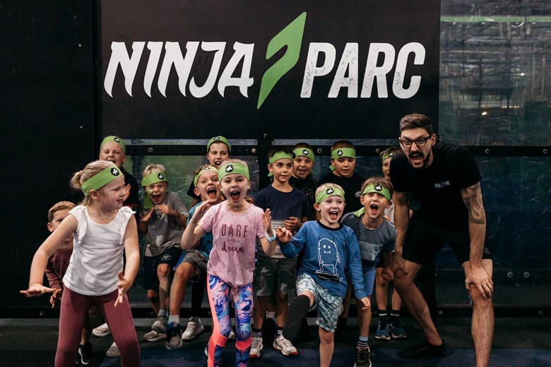 ninja parc school holiday program competition cooks hill newcastle