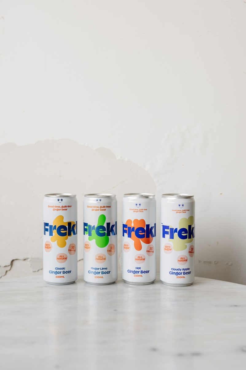 frekl drinks non alcoholic no sugar ginger beer newcastle nsw