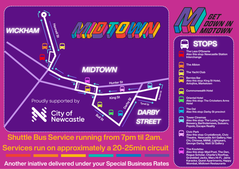 The Midtown Shuttle Bus