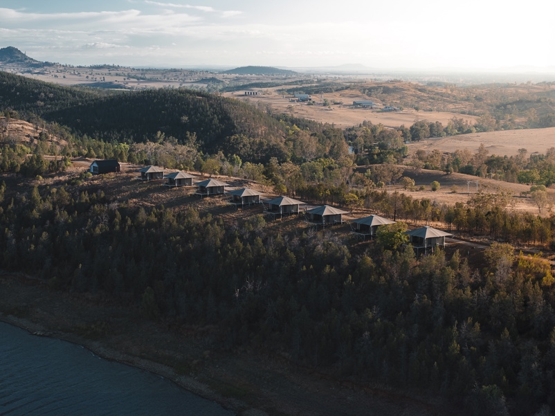 wilderluxe lake keepit nsw