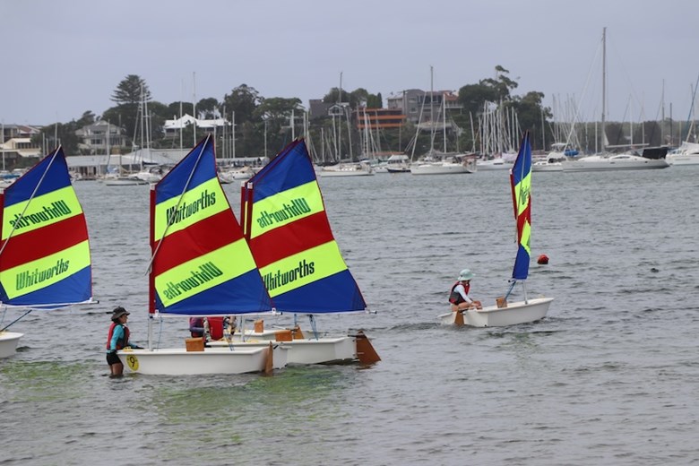 belmont 16s sailing club skiffs