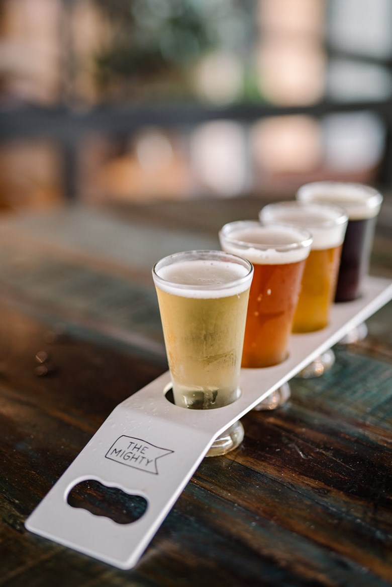 the mighty hunter valley beer paddle