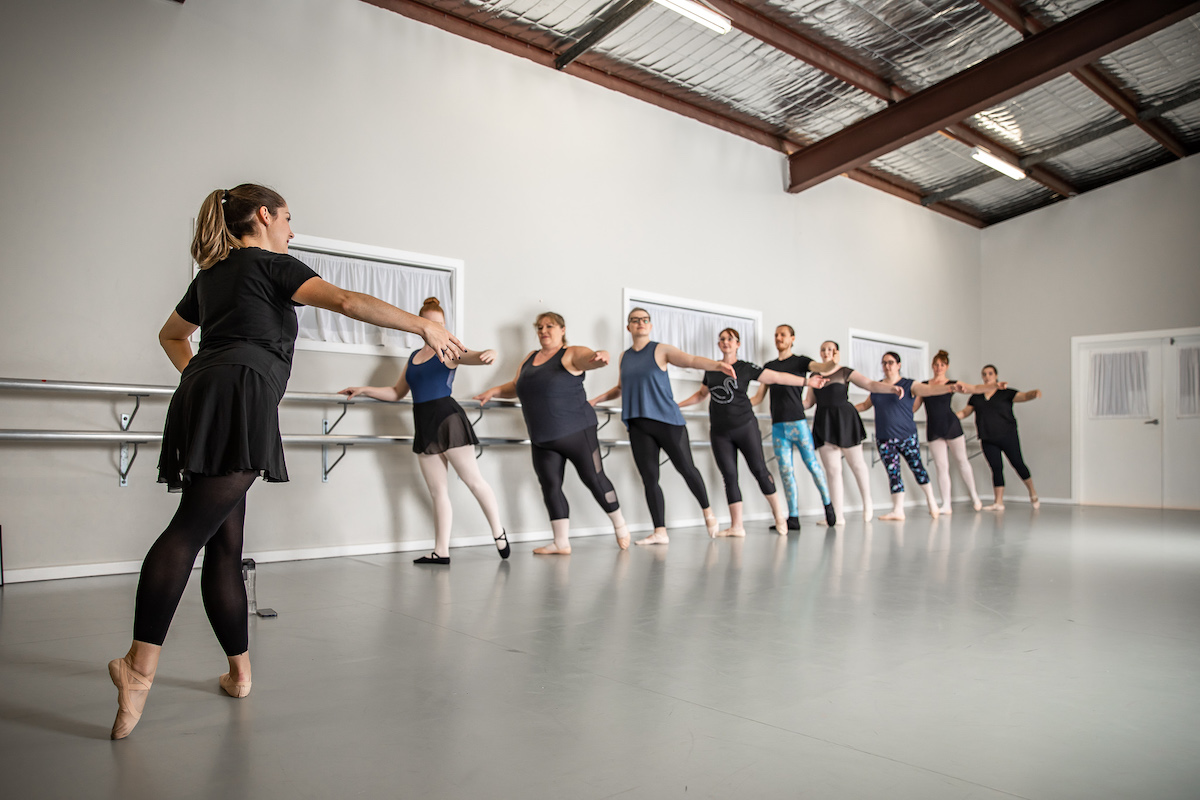 silver swans with alice adult classical ballet classes newcastle nsw