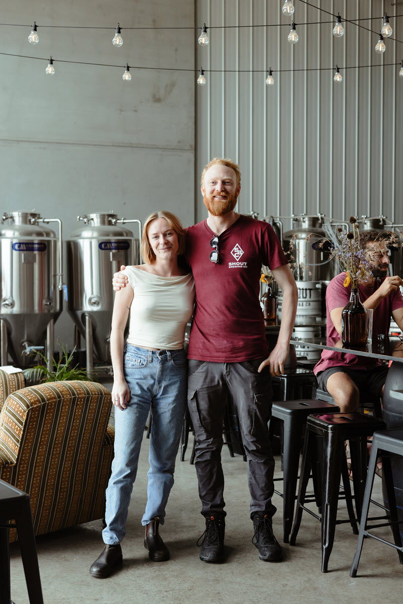 shout brewing co brewery tap room islington newcastle nsw