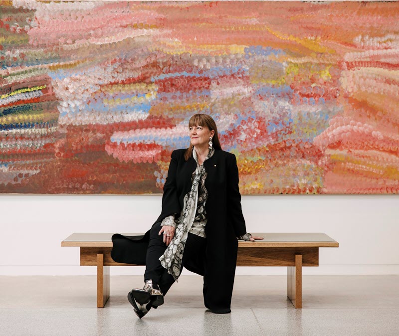 Director of Newcastle Art Gallery, Lauretta Morton OAM 